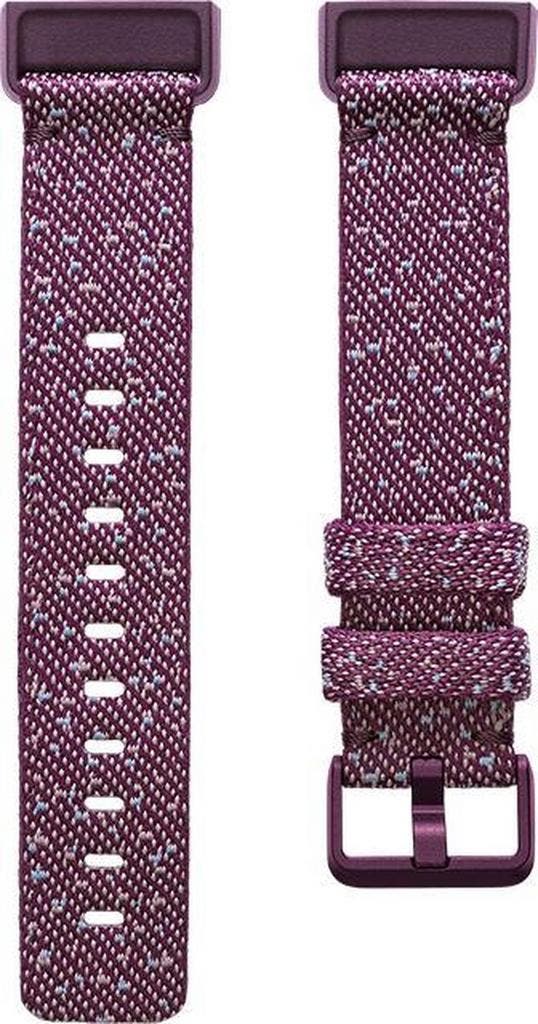 Fitbit Charge HR 4, Woven Band, Rosewood, Small, Sport en Fitness, Hartslagmeters, Verzenden