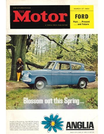 1963 THE MOTOR MAGAZINE 3175 ENGELS, Nieuw, Author