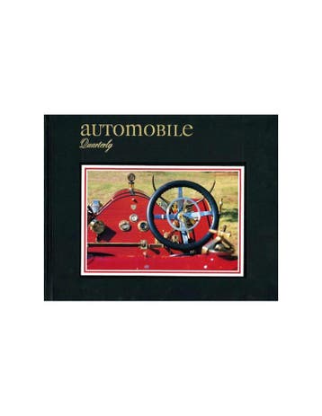1995 AUTOMOBILE QUARTERLY VOL.34 NO.3 ENGELS, Nieuw, Author