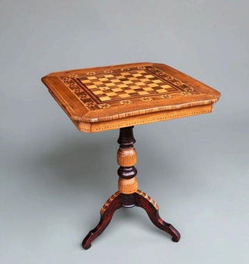Tafel - Walnoot, Esdoorn, Kersenhout, Olive - Sorrentino 19e