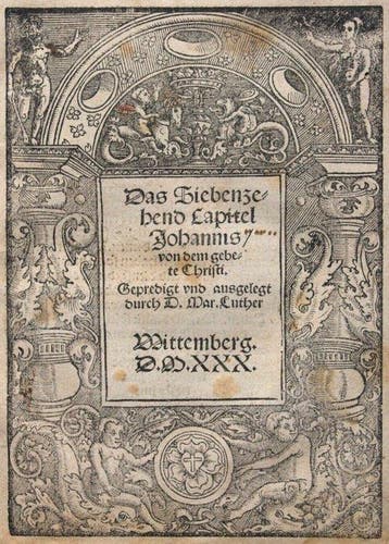 Martin Luther - Das Siebenzehend Capitel Johannis von dem, Antiek en Kunst