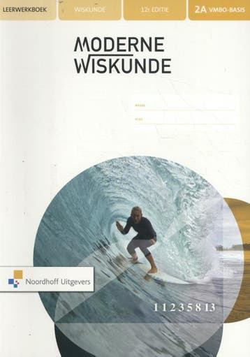 2A vmbo-basis / Moderne Wiskunde / leerwerkboek - Wanda, Verzenden, Zo goed als nieuw, Wanda Boele