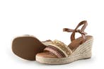 Lisa & Jo Sleehakken in maat 38 Beige, Kleding | Dames, Schoenen, Lisa & Jo, Verzenden, Beige, Zo goed als nieuw