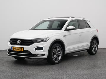Zakelijke Lease |  Volkswagen T-Roc, Automaat, Gebruikt, Wit, SUV of Terreinwagen