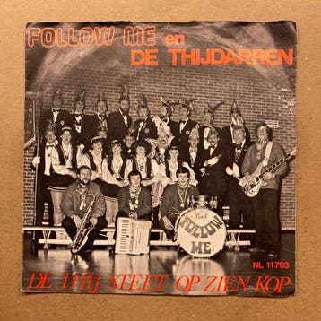 Follow Me, Thijdarren – De Thij Steet Op Zien Kop / Thijdarr, Cd's en Dvd's, Ophalen of Verzenden, Nieuw in verpakking