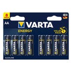 Varta Set van 8 krachtige alkaline batterijen - LR06/AA -..., Ophalen of Verzenden, Nieuw