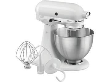 KitchenAid 5K45SSEWH - Keukenmachine - 10 snelheden - Wit, Witgoed en Apparatuur, Verzenden, Nieuw