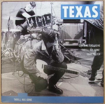 Texas - Thrill Has Gone, Ophalen of Verzenden, Gebruikt