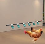 Automatische Kippendrinkerset met 9 Drinkkommen en Vlotterkl, Dieren en Toebehoren, Verzenden, Nieuw