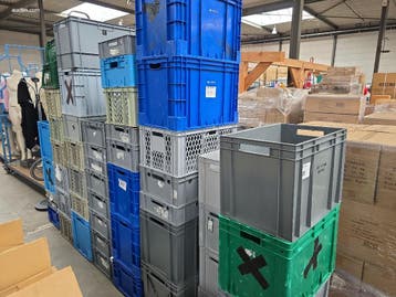 (49x) Diverse PVC bakken, Nieuw in verpakking