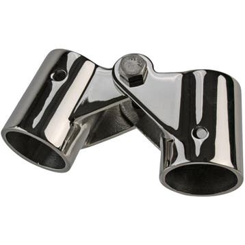 Buiskap & Bimini scharnier voor 25mm Buis Rvs, Watersport en Boten, Bootonderdelen, Ophalen of Verzenden, Nieuw