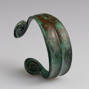 Late Bronstijd, Koban Brons Bracelet - 58 mm