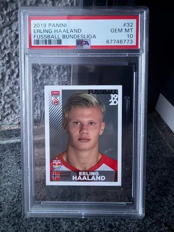 2019 Panini Fussball Bundesliga Erling Haaland 32, Nieuw