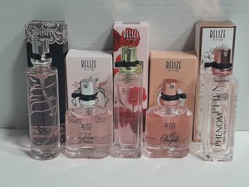 Belize Beauty damesparfum cadeauset met 5X EDP 15ML., Verzenden, Nieuw