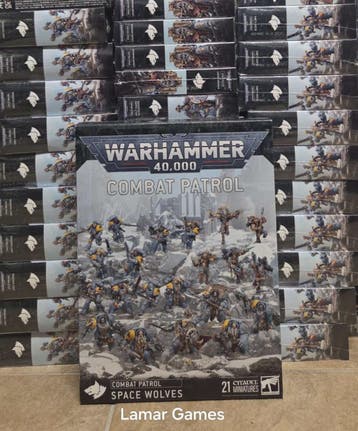 Combat Patrol Space Wolves (Warhammer 40.000 nieuw), Hobby en Vrije tijd, Wargaming, Ophalen of Verzenden, Nieuw