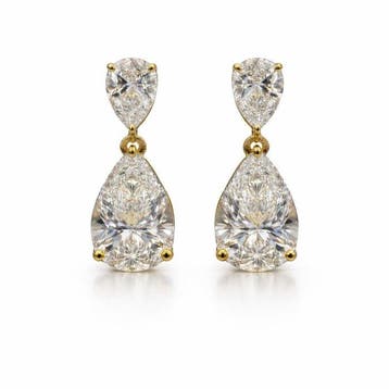 Zonder minimumprijs - Oorbellen - 14 karaat Geel goud -, Sieraden, Tassen en Uiterlijk, Oorbellen, Nieuw