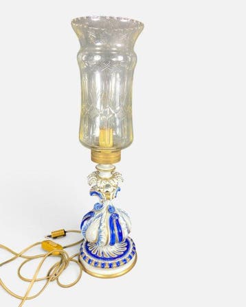 Sevres - Tafellamp - Porselein, Kristal - Werkend
