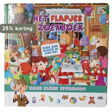 Het flapjes zoekboek 8712459107316 NB, Verzenden, Gelezen, NB