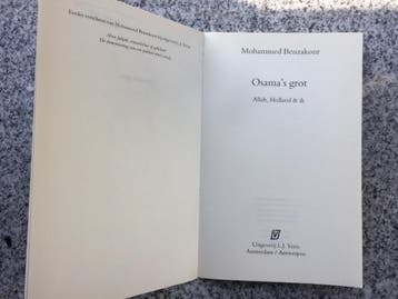 Osama’s Grot. Allah, Holland & ik  (Mohammed Benzakour), Gelezen, Verzenden, Mohammed Benzakour, Maatschappij en Samenleving