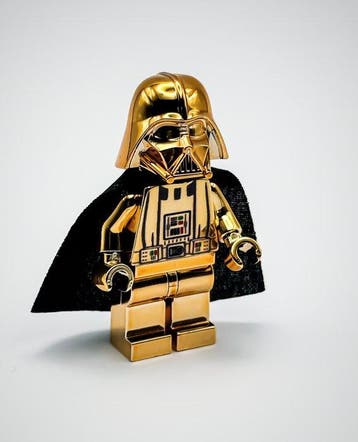 Lego Minifiguur - Star Wars - Lego Chrome Bronze Darth Vader, Nieuw