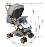 Opvouwbare Kinderwagen met Klamboe en Opbergmand (20 kg), Verzenden, Nieuw