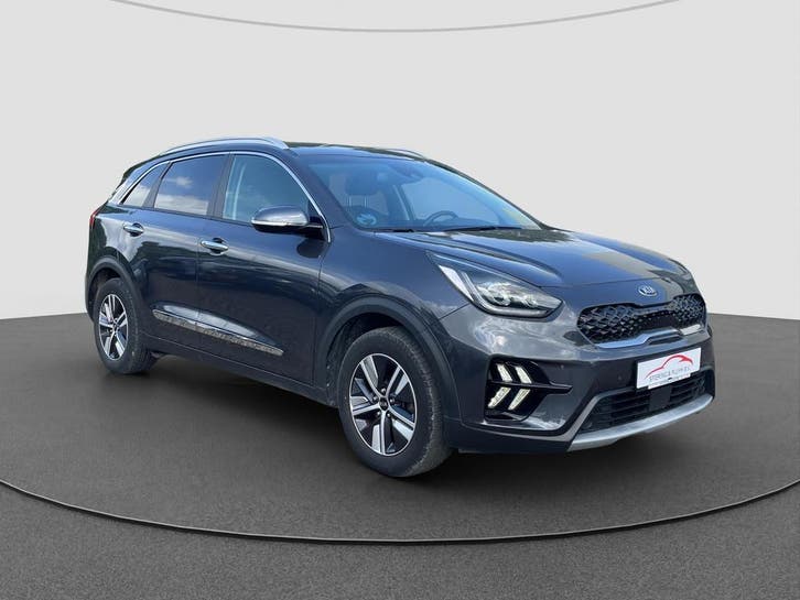Zakelijke Lease |  Kia Niro 1.6 GDi PHEV DynamicPlusLine, Auto's, Kia, Lease, Zwart, Automaat, SUV of Terreinwagen, Financial lease