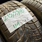 2 x Lassa 215-55-16 Winterbanden 8mm, 16 inch, Band(en), Personenwagen, Gebruikt