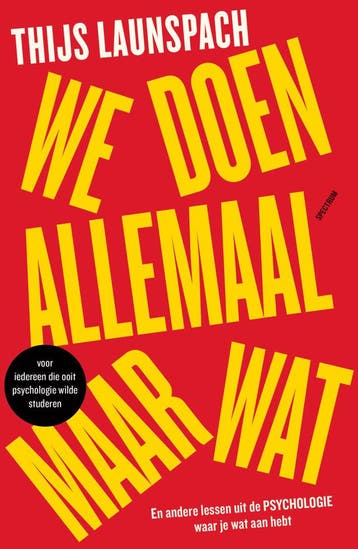We doen allemaal maar wat (Nieuw), Verzenden, Nieuw, Thijs Launspach