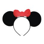Diadeem Minnie met rode strik - Haarbanden, Ophalen of Verzenden, Nieuw