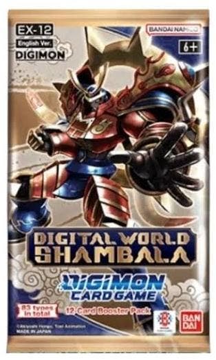 Digimon TCG - Digital World Shambala [EX-12] Boosterpack |, Verzenden, Nieuw