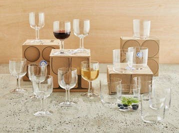 Alessi - Jasper Morrison - Drankservies (16) - Glass, Nieuw