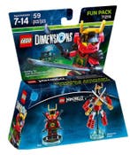 LEGO Dimensions 71216 Fun Pack (Nya + Samurai Mech) (In doos, Verzenden, Zo goed als nieuw