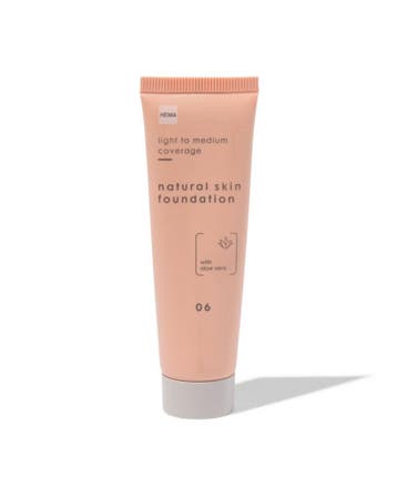 HEMA Foundation natural skin 06 3=50% / 2=30%, Verzenden, Nieuw