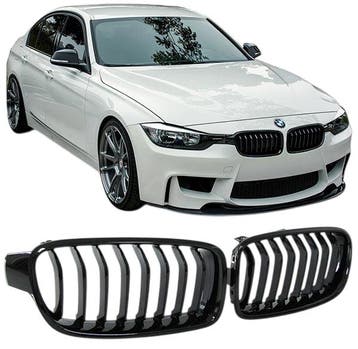 Grillen set | Nieren | geschikt voor BMW 3-Serie | F30/F31 |, Verzenden, Nieuw, BMW