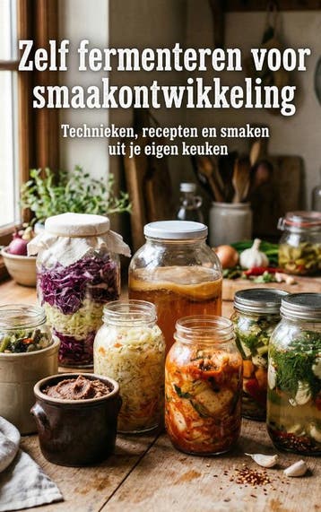 Zelf Fermenteren Voor Smaakontwikkeling | Andries B.V., Boeken, Ophalen of Verzenden, Nieuw, Andries B.V.