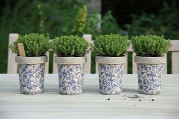 Bloempot (4) - Keramiek - Verouderde keramiek