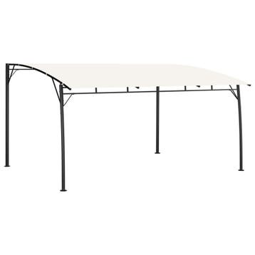 vidaXL Zonnescherm luifels 4 x 3 x 2,55 m Crèmekleurig, Verzenden, Nieuw