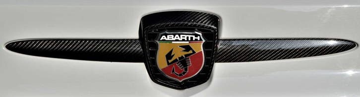 Fiat 500 595 695 Abarth carbon grill, Auto diversen, Tuning en Styling, Verzenden