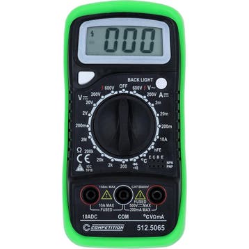 Competition Digitale Multimeter voor Auto & Vrachtwagen, Verzenden, Nieuw