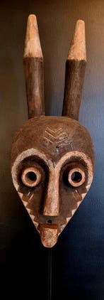 Mooie Oost-Pende masker - Munyangi - Pende - DR Congo, Antiek en Kunst