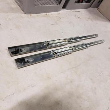 Ladegeleiders 36,5/73,5 cm - met rem, Ophalen of Verzenden, Nieuw