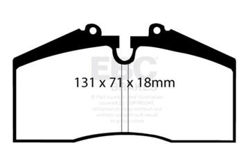 EBC 96-98 Porsche 911 (993) 3.6 Carrera 4S Redstuff Rear, Ophalen of Verzenden, Nieuw