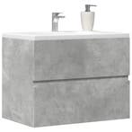 Houtenkast badkamer 60cm | 29% Korting!, Nieuw, Minder dan 100 cm, Wastafelkast, 25 tot 50 cm