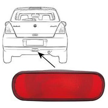 Suzuki Swift/Vitara 2005-2024 Achtermistlicht (Mistlampen), Auto-onderdelen, Verzenden, Nieuw