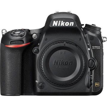 Nikon D750 Spiegelreflexcamera Body - Zwart, Verzenden, Zo goed als nieuw