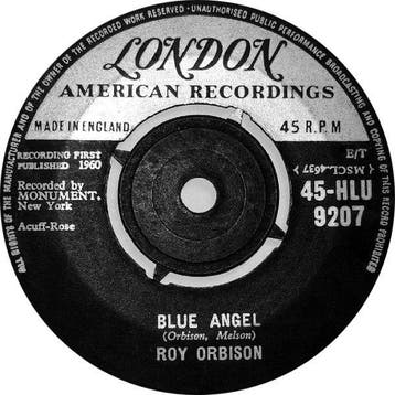 vinyl single 7 inch - Roy Orbison - Blue Angel, Cd's en Dvd's, Vinyl Singles, Verzenden, Zo goed als nieuw, 7 inch, Pop