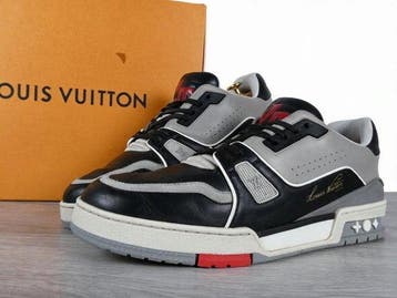 Louis Vuitton - Trainer Sneaker Low Black/Grey - Sneakers -, Nieuw