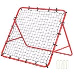 Voetbal Rebounder Net 1189 cm Verstelbaar Trainingsdoel, Verzenden, Nieuw