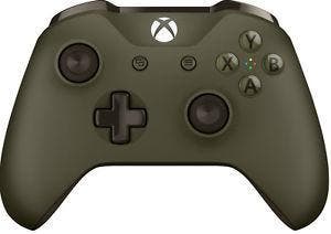 Xbox One S Controller - Battlefield 1 Groen - Microsoft, Spelcomputers en Games, Ophalen of Verzenden, Zo goed als nieuw
