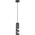Moderne Metalen LED Hanglamp - Zwarte LED Hanglamp Trion Mes, Ophalen of Verzenden, Nieuw
